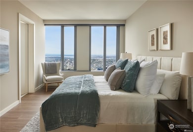 While all spaces are filled with natural light, layout configurations vary.