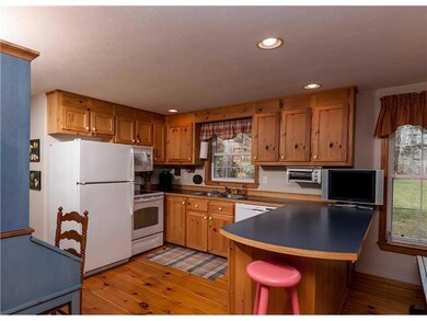 Kitchen. The home features a sunny,...