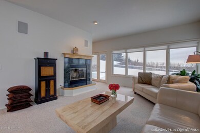 Formal Lvg Rm w/Fireplace & Back Yd View