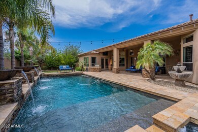 Backyard pool