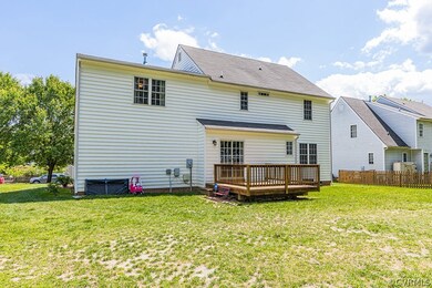 REAR EXTERIOR, DECK