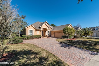 Front of House with 2 Car Garage