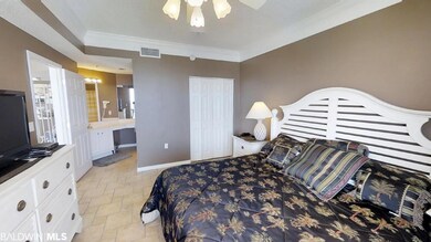 Gulf front master suite.