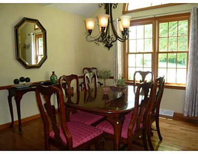 Dining Room. semi vault ceiling adds character/drama to this room
