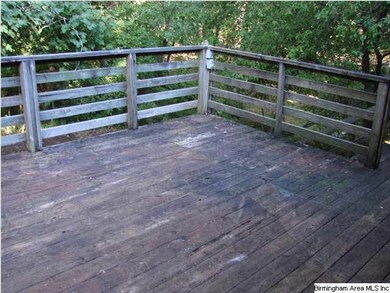 The deck is big, and can be accessed via sliding g