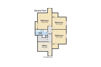 Second floor plan.