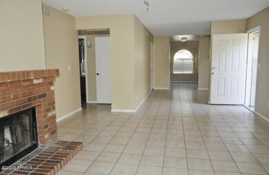 family room and dining