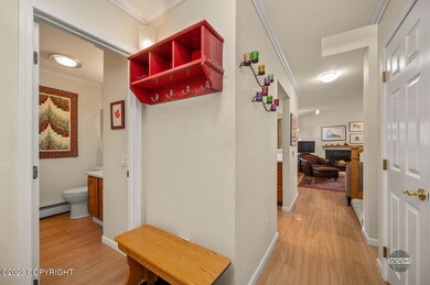 Entryway looking to main living space
