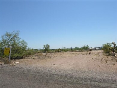Looking South on property