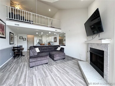 Living Room and Loft and Kitchen