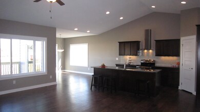 Towards kitchen