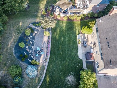 Patio and level yard to paver fire pit area.