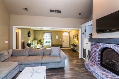 Living Room - looking to entry/ante room.
