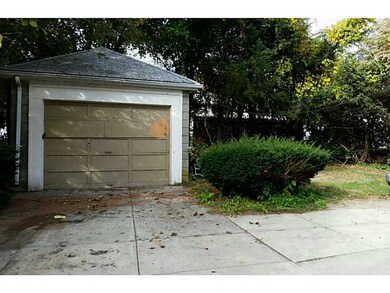 Garage. DETACHED GARAGE AND BACK YARD