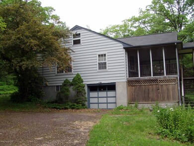 Side of house with garage