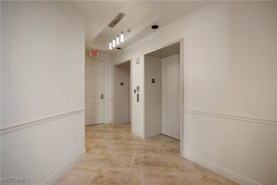 Private foyer with elevator