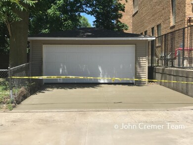 Garage and new driveway