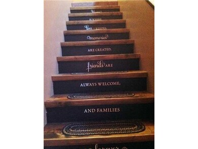 Other. Installed new wood stair treads which have 