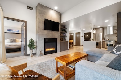 Living Room with Gas Fireplace
