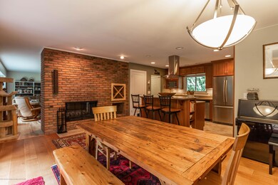 Open concept living/dining