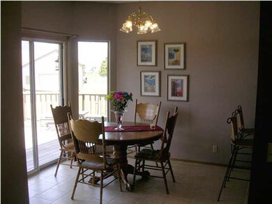 Dining Area w/ Tile Flooring * 9' Ceilings in Kitc