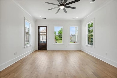 White Oak hardwood flooring throughout.