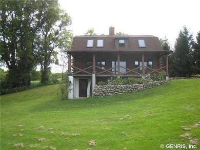 Exterior Back. Rear view showing the walkout basem