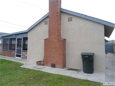 Rear of the house