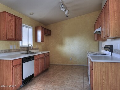Kitchen with Oak Cabinets