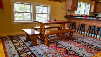 This special dining area has a wonderful view of N