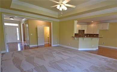 another view of Great Room.  foyer visible to the 