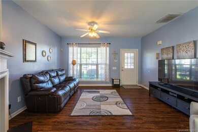 Entry way/Living Room with Vinyl Planks throughtou