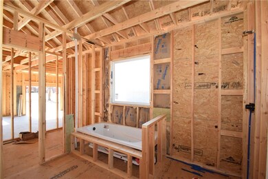 Master Bath with 6' Whirlpool Tub and Tile Shower