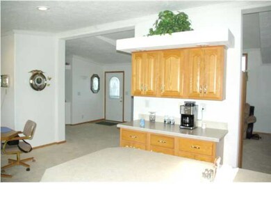 Kitchen looking to Front Door