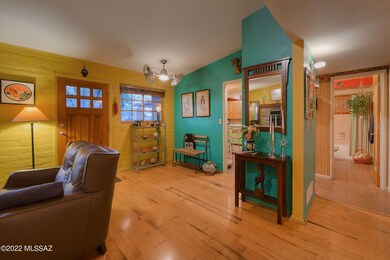 Looking toward the kitchen