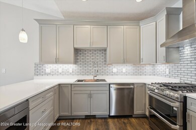 kitchen with upgrades