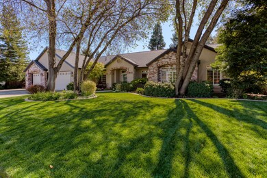 Lush landscaping