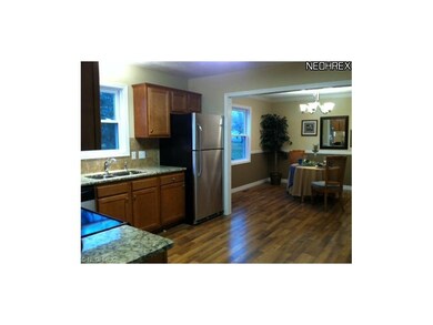 Kitchen very open to dining room