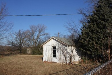Small home which is not structurally sound.