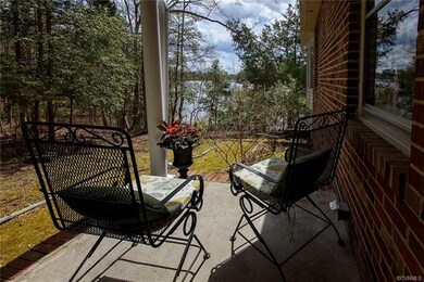 Welcome view from the front porch
