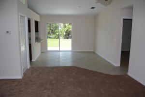 View from living area