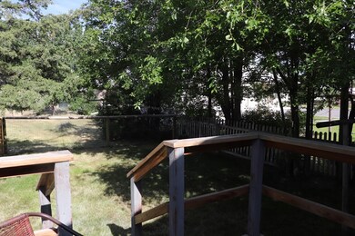 Deck and Back Yard
