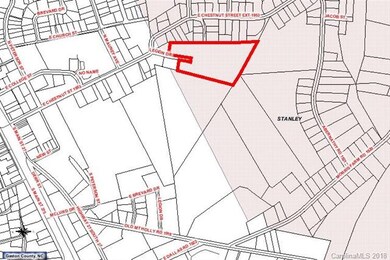 Gray area depicts lots is outside of city limits, 