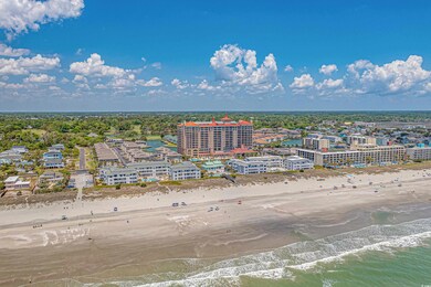 Drone / aerial view with a water view and a beach 
