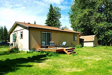 Backyard and Deck