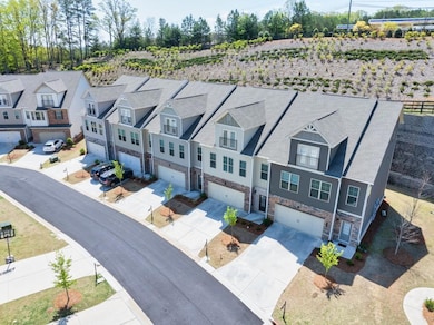 Birds eye view of property featuring a residential