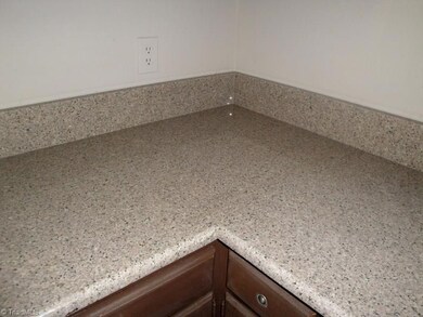 Close up of new granite