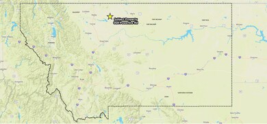 Montana Map Subject Property