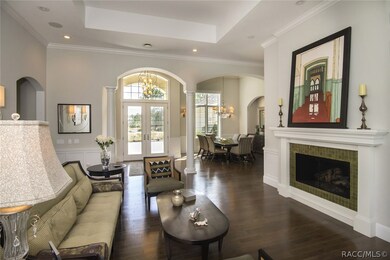 Formal living room complete with wainscoting, tray