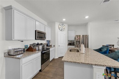 Kitchen with walk in pantry